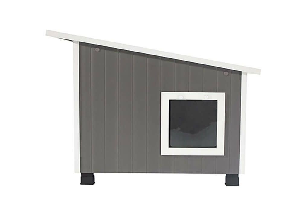 Outdoor Cat House with Dual Entry