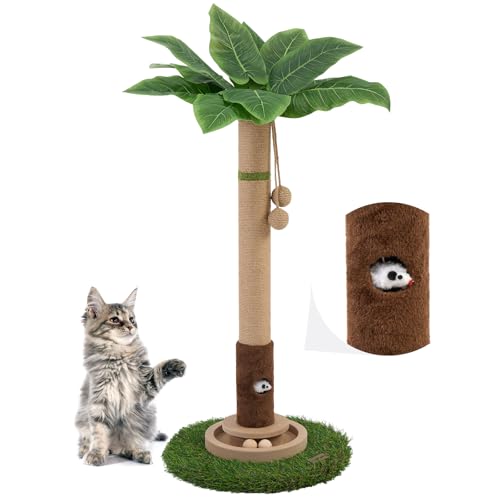 35" Cat Scratching Post Tower