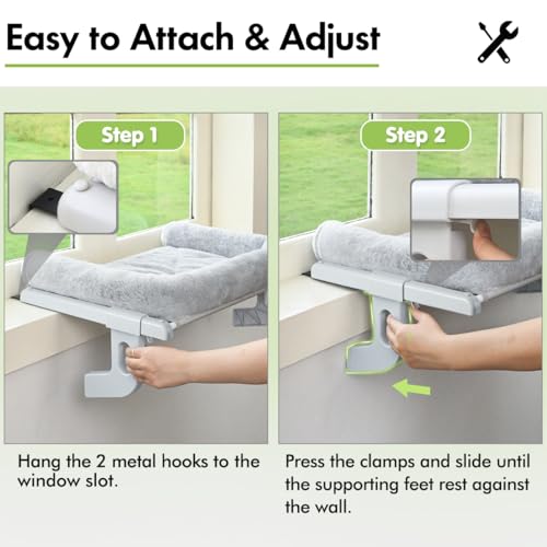 Cat Window Perch with Bolster