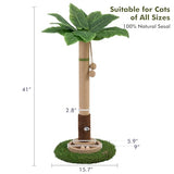 35" Cat Scratching Post Tower