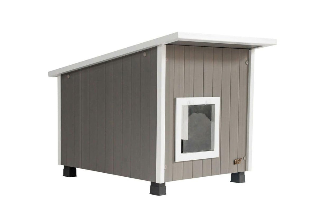 Outdoor Cat House with Dual Entry