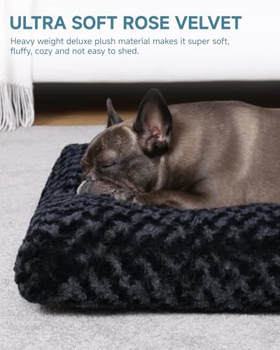 Plush Washable Dog Crate Bed Pad