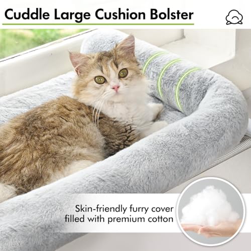 Cat Window Perch with Bolster