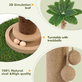 35" Cat Scratching Post Tower