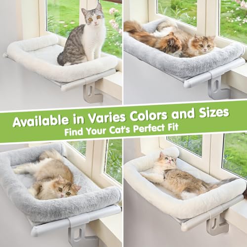 Cat Window Perch with Bolster