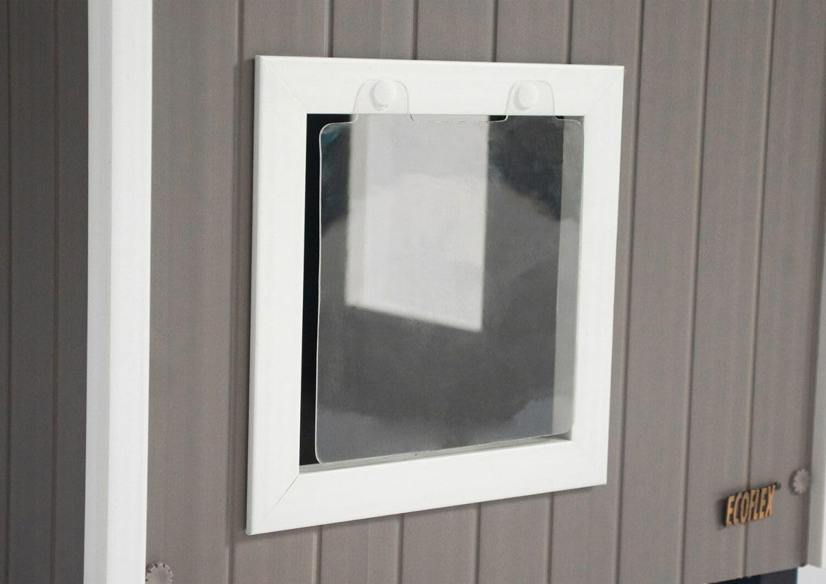 Outdoor Cat House with Dual Entry