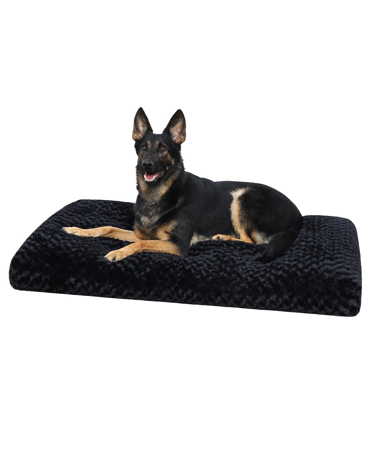 Plush Washable Dog Crate Bed Pad