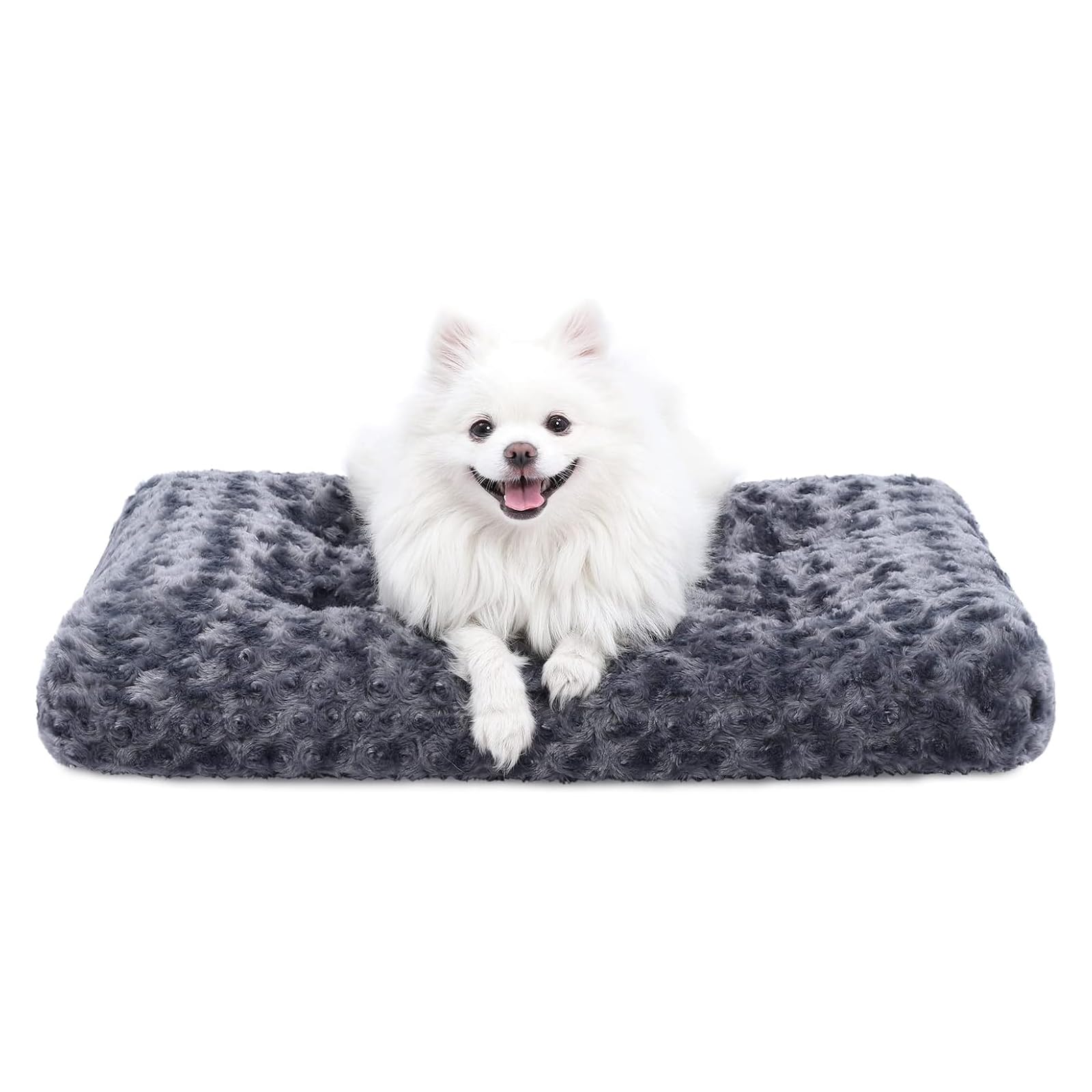 Plush Washable Dog Crate Bed Pad