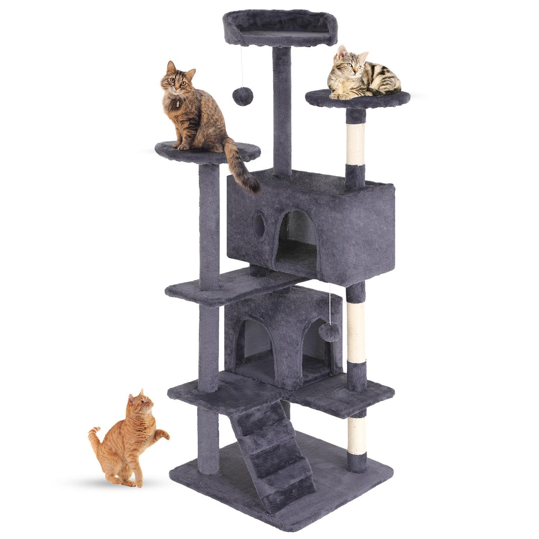 Multi-Level Cat Tree Tower with Condo