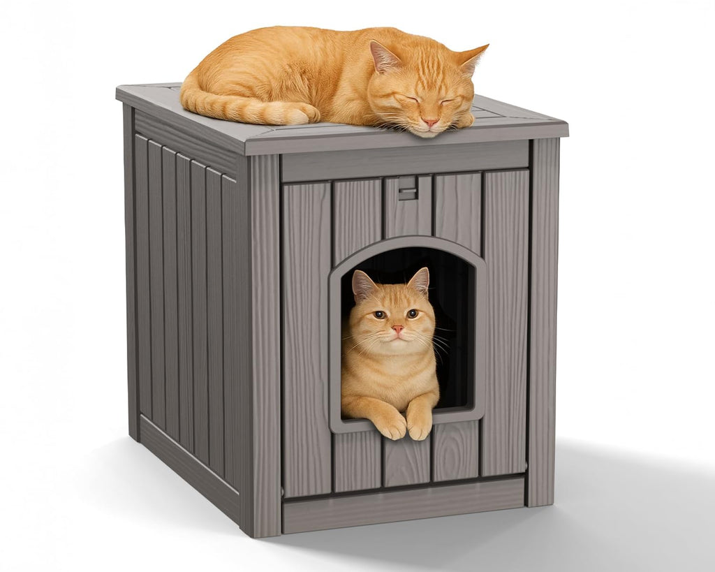 Weatherproof Outdoor Cat House