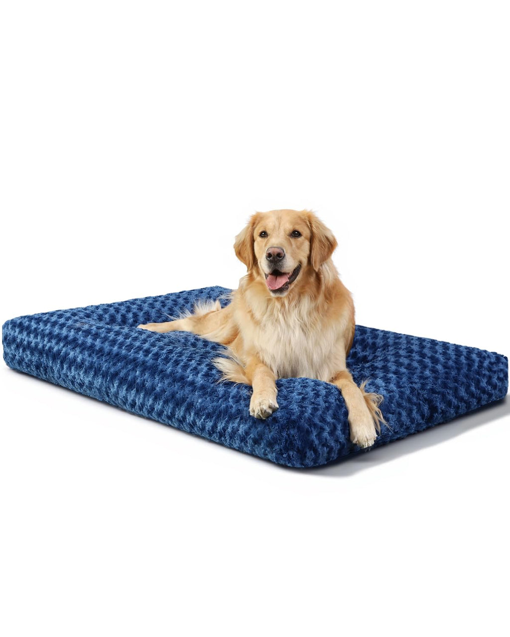 Plush Washable Dog Crate Bed Pad