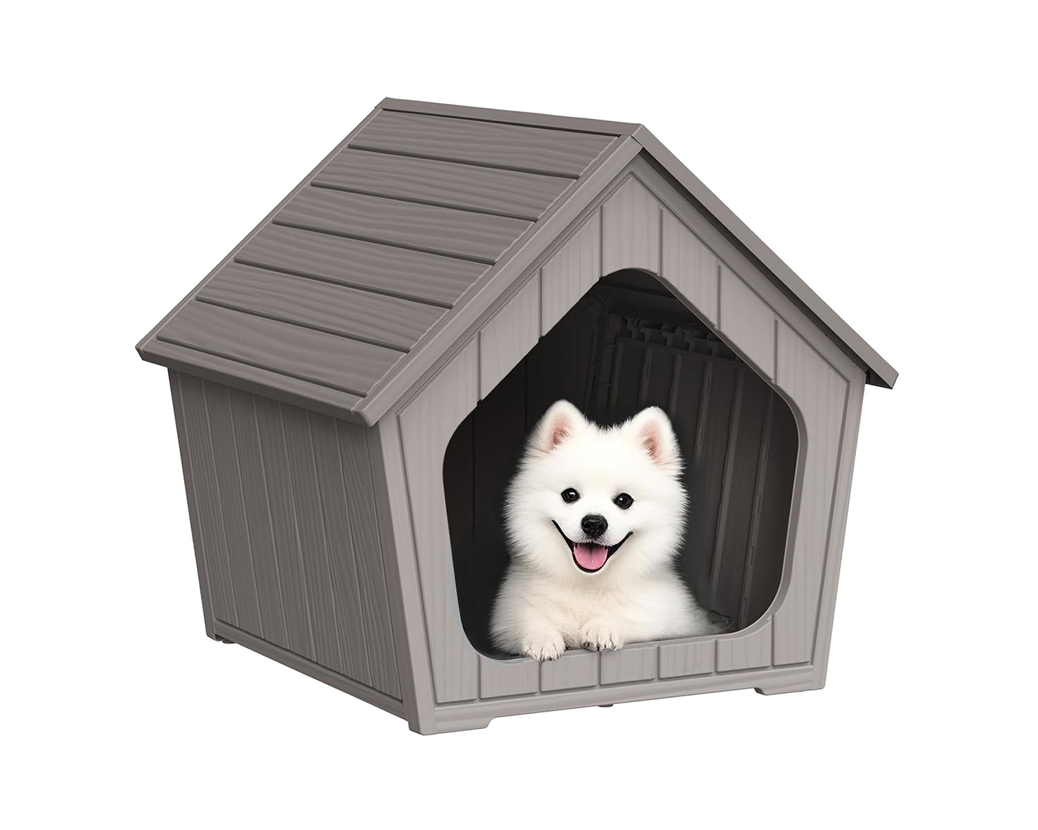 Weather-Resistant Dog House Shelter