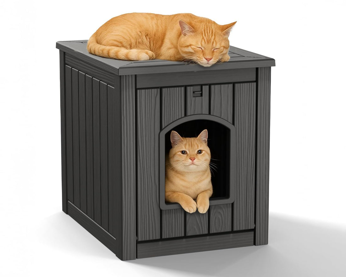 Weatherproof Outdoor Cat House
