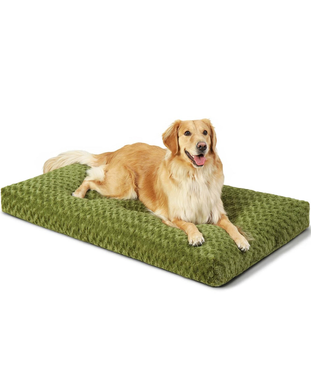 Plush Washable Dog Crate Bed Pad