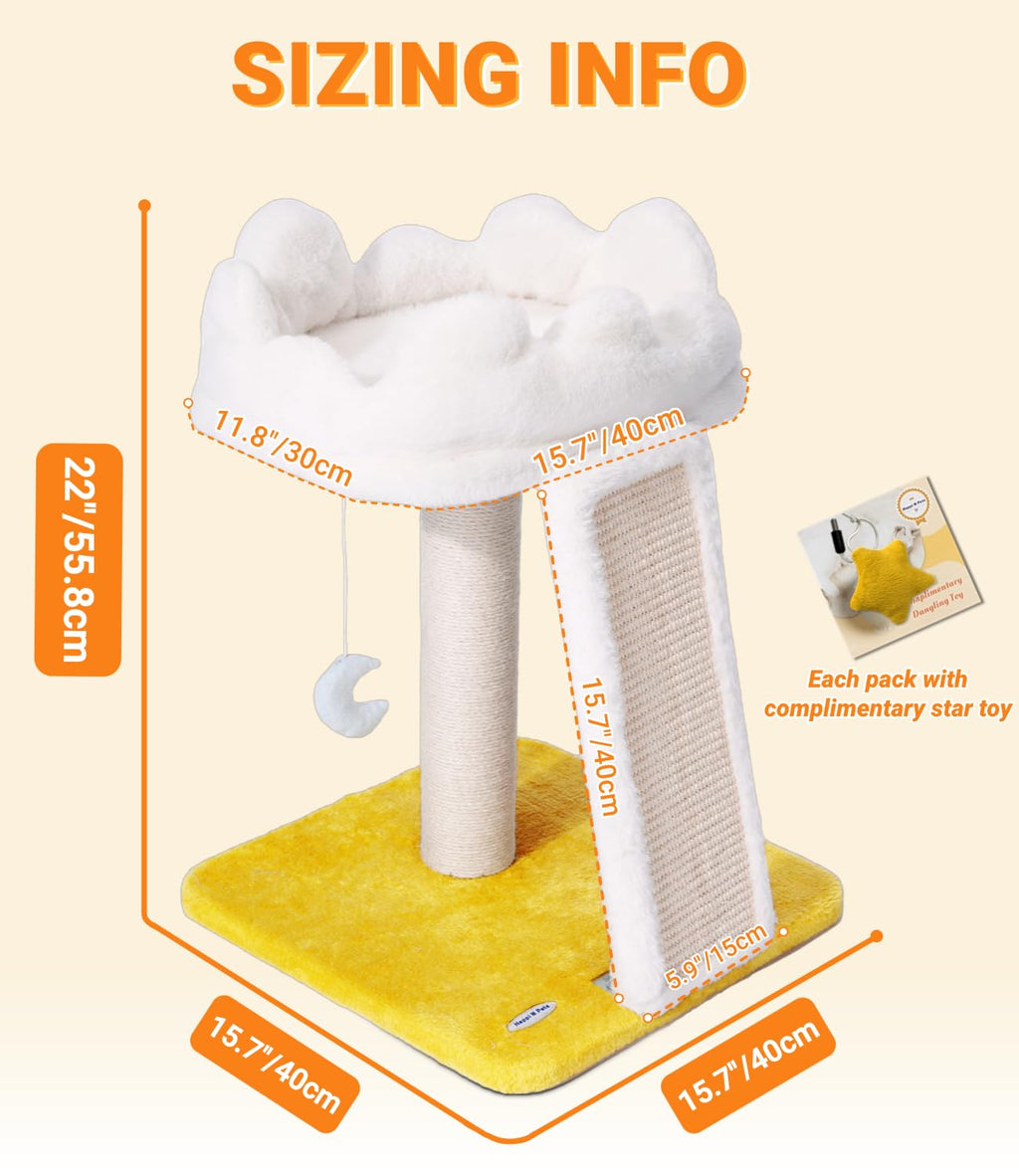 Cat Tree with Perch & Scratching Post