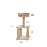 Cat Tree Tower with Scratching Posts