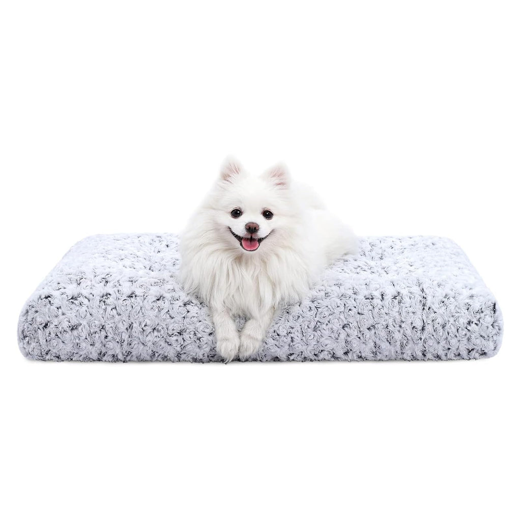 Plush Washable Dog Crate Bed Pad