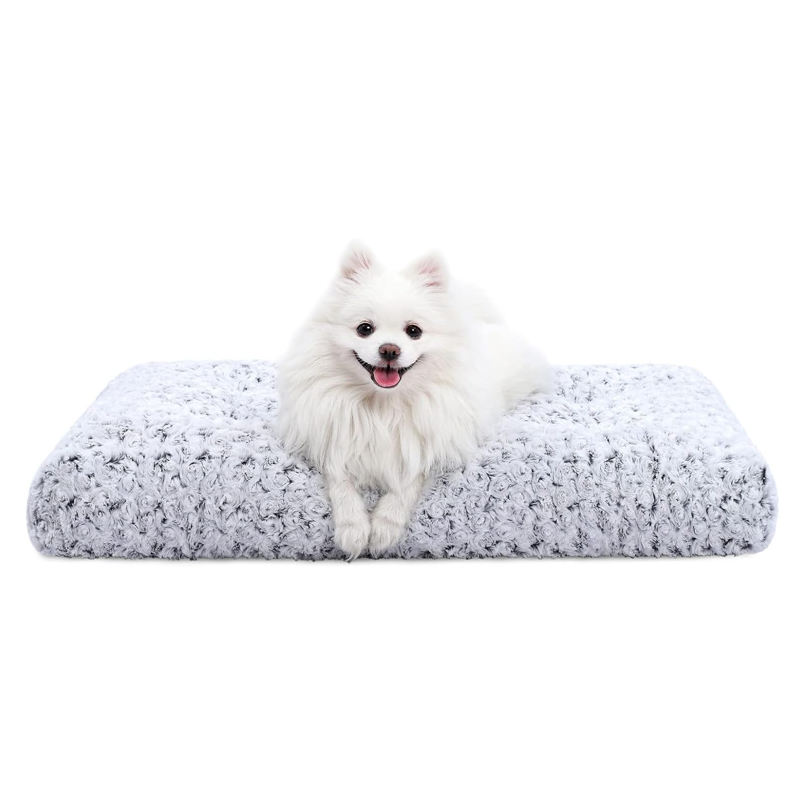 Plush Washable Dog Crate Bed Pad