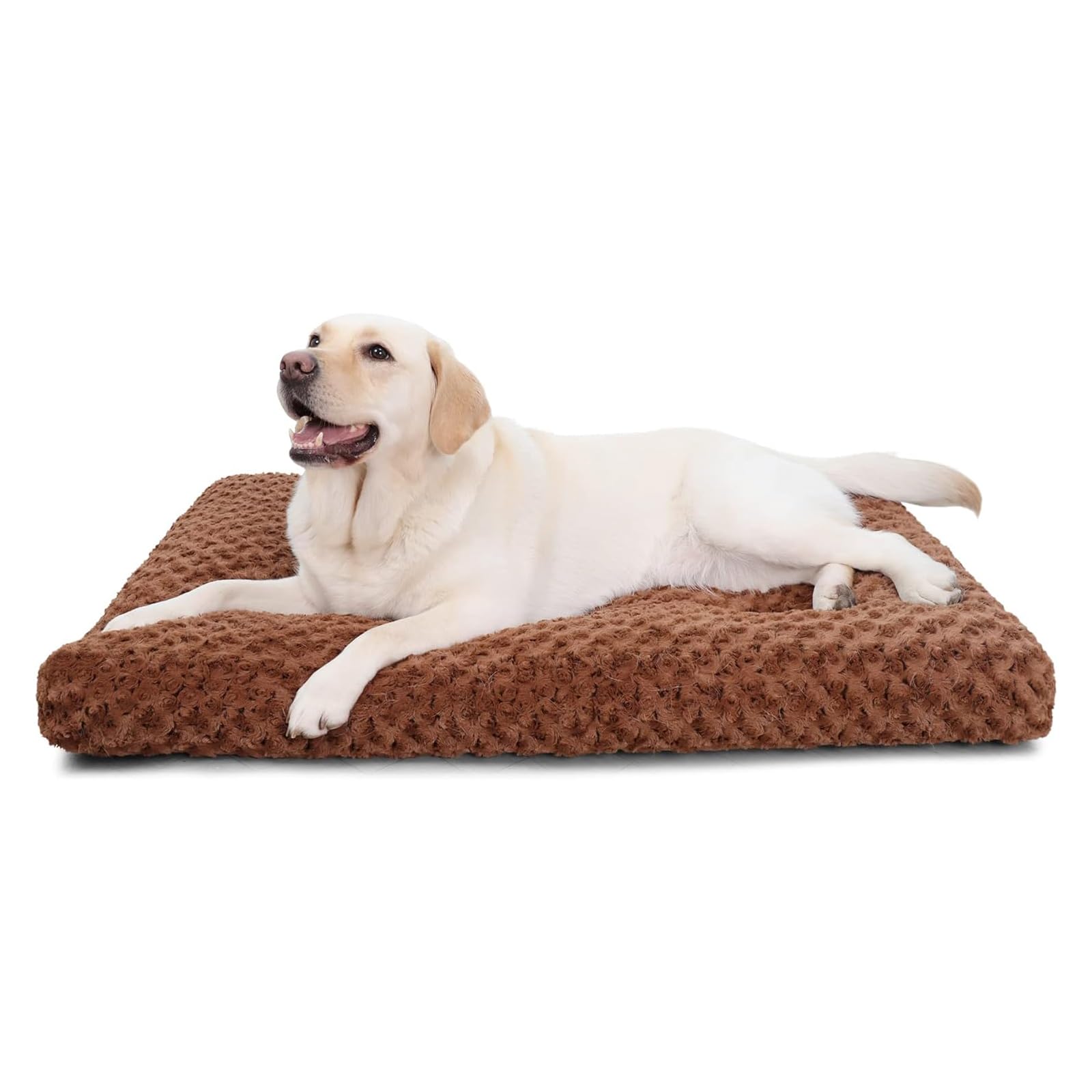 Plush Washable Dog Crate Bed Pad