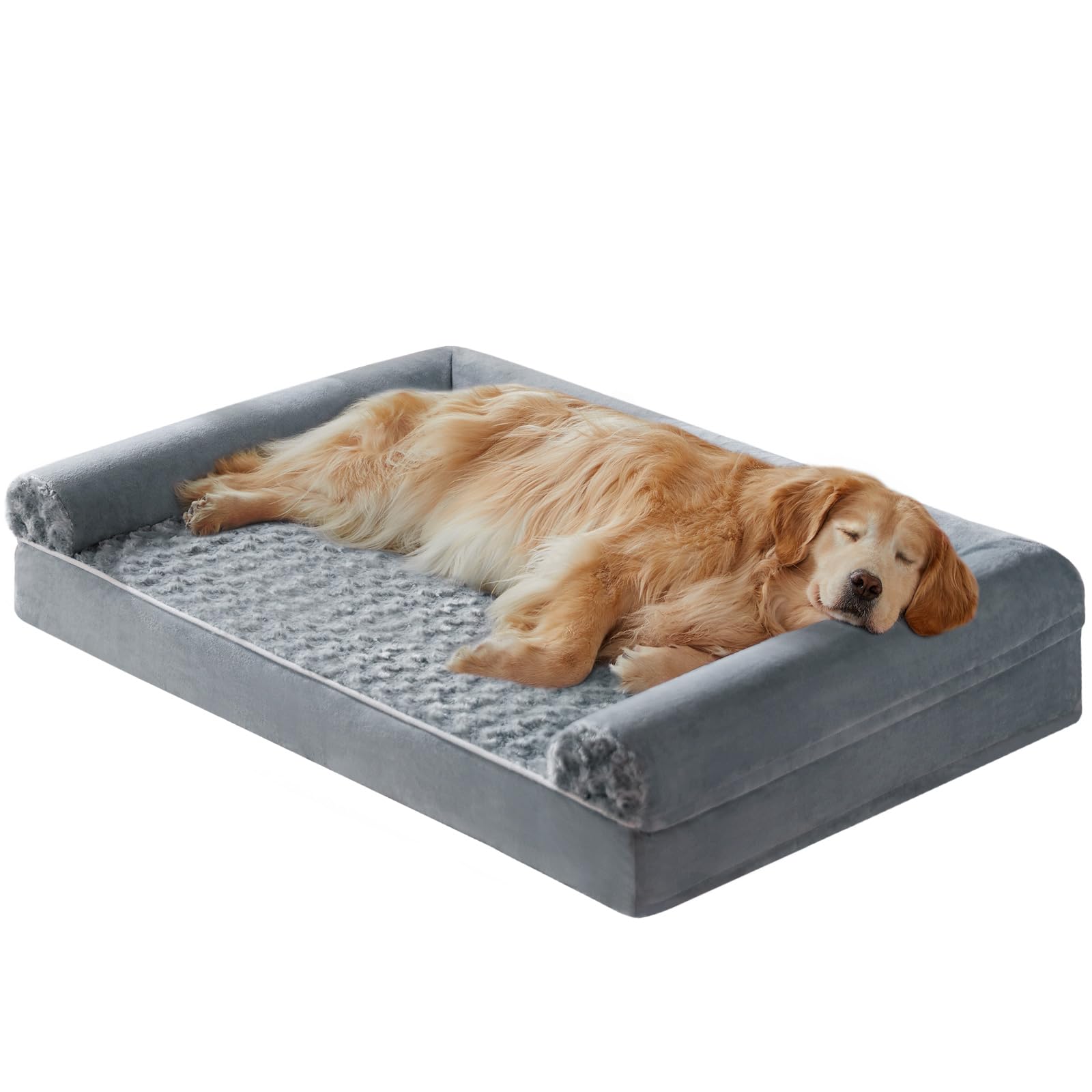 Orthopedic Waterproof Dog Bed for Large Dogs