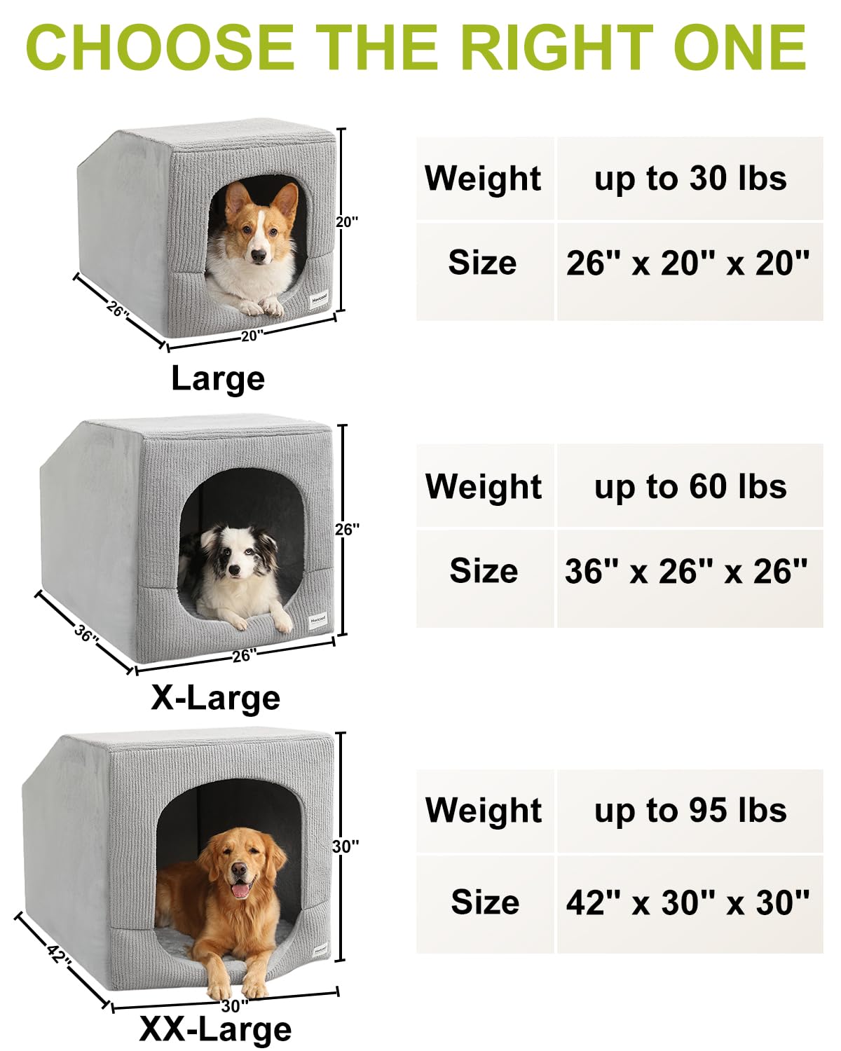 Orthopedic Indoor Dog House Bed