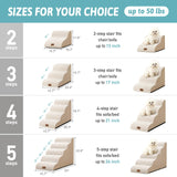 Foam Pet Stairs for Sofa & Bed
