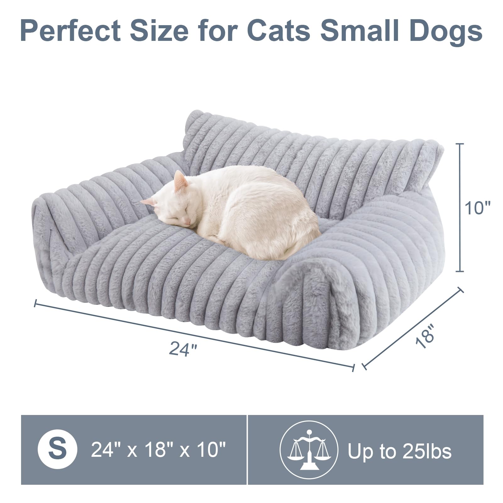 Wn's Day Cute cat Couch Bed