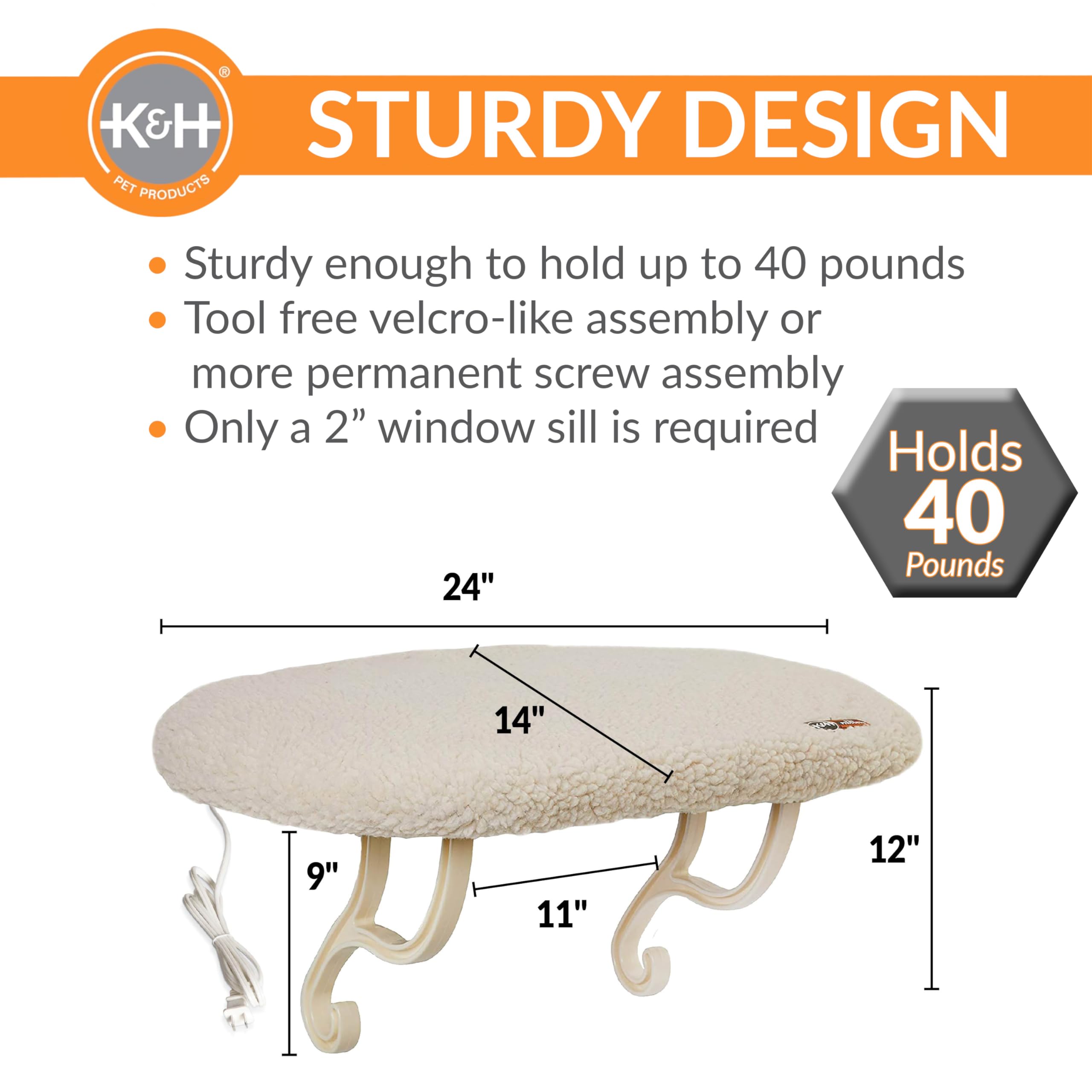 K&H Kitty Sill & Thermo-Kitty Sill