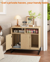 Hidden Cat Litter Box Enclosure