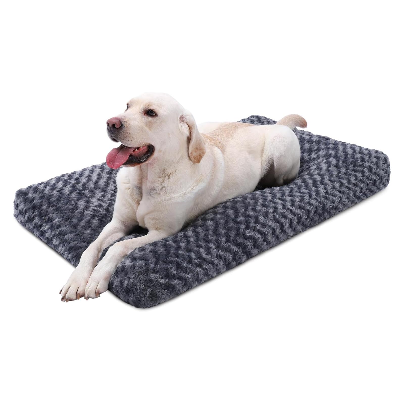 Plush Washable Dog Crate Bed Pad