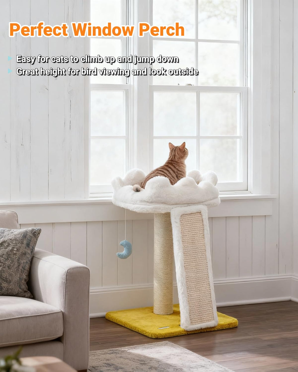 Cat Tree with Perch & Scratching Post