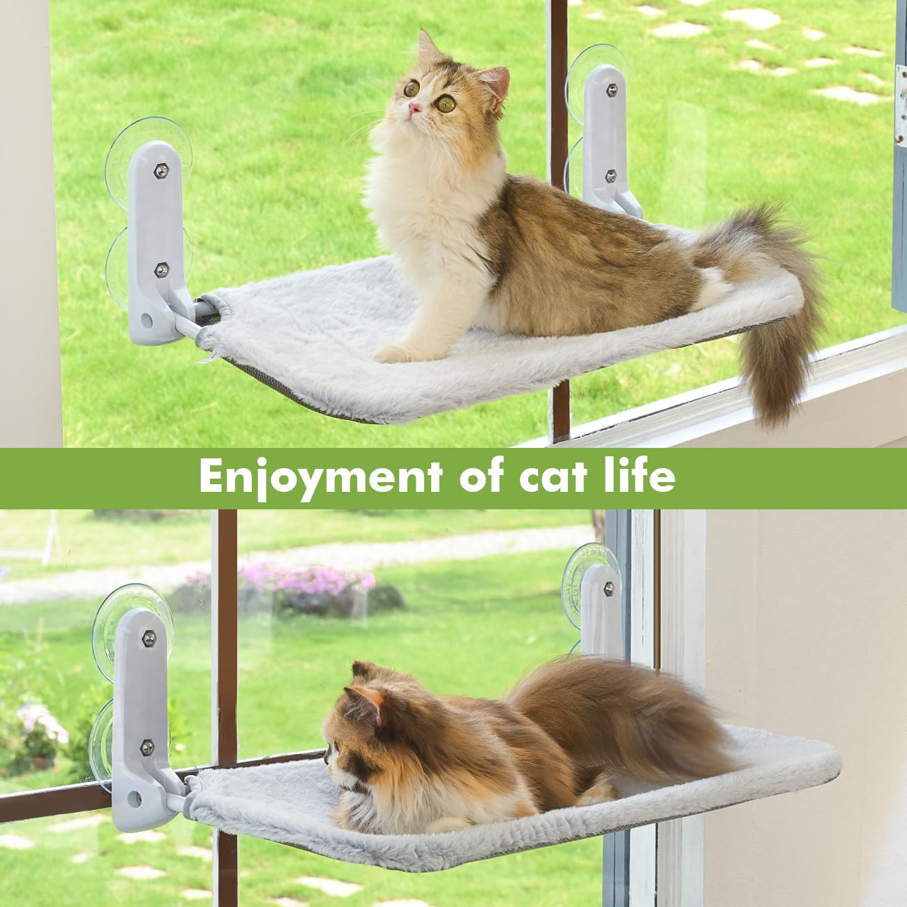 Foldable Cat Window Hammock Bed