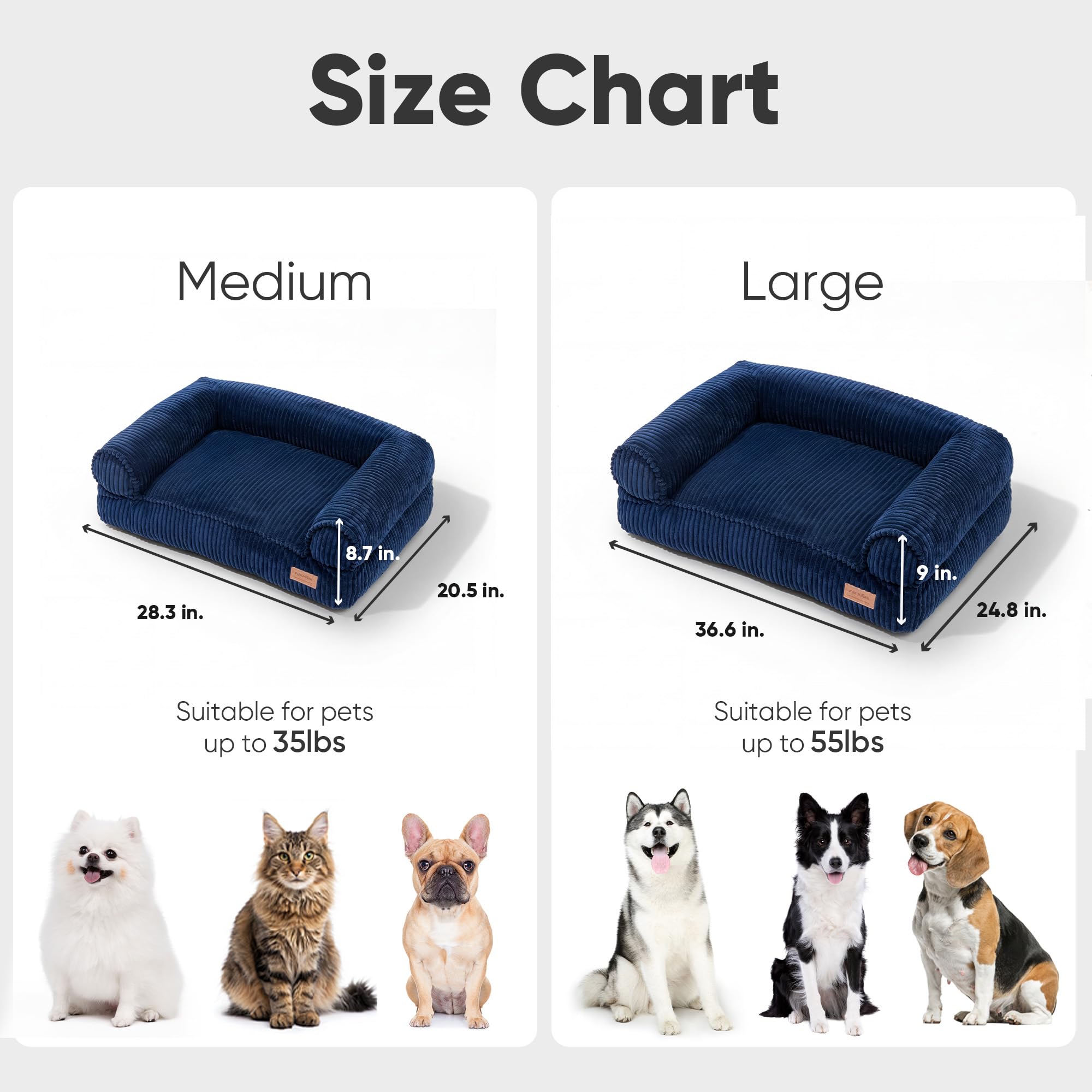 Orthopedic Pet Sofa Bed