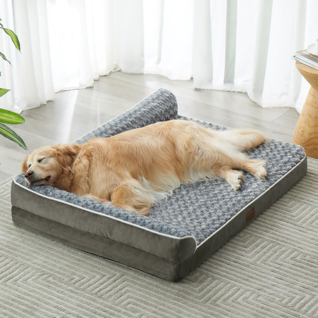 Orthopedic Waterproof Sofa Dog Bed for Large Dogs