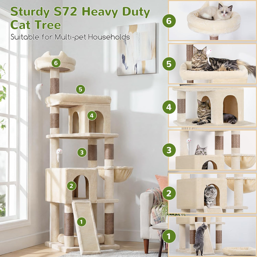 Heavy Duty Cat Tree for Large Cats