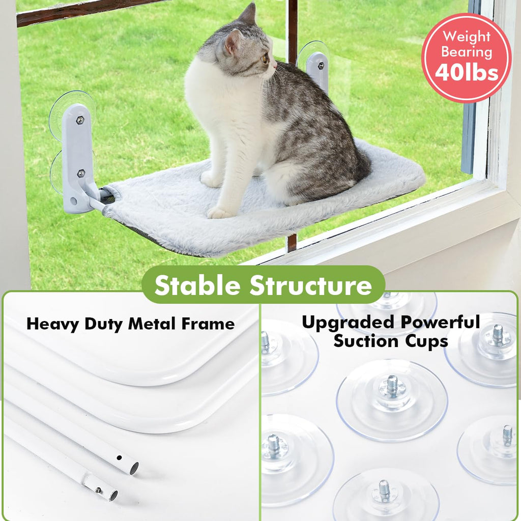 Foldable Cat Window Hammock Bed