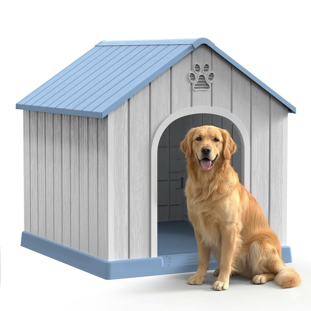 Weather-Resistant Dog House Shelter