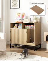 Hidden Cat Litter Box Enclosure