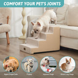 Non-Slip Pet Stairs for High Beds