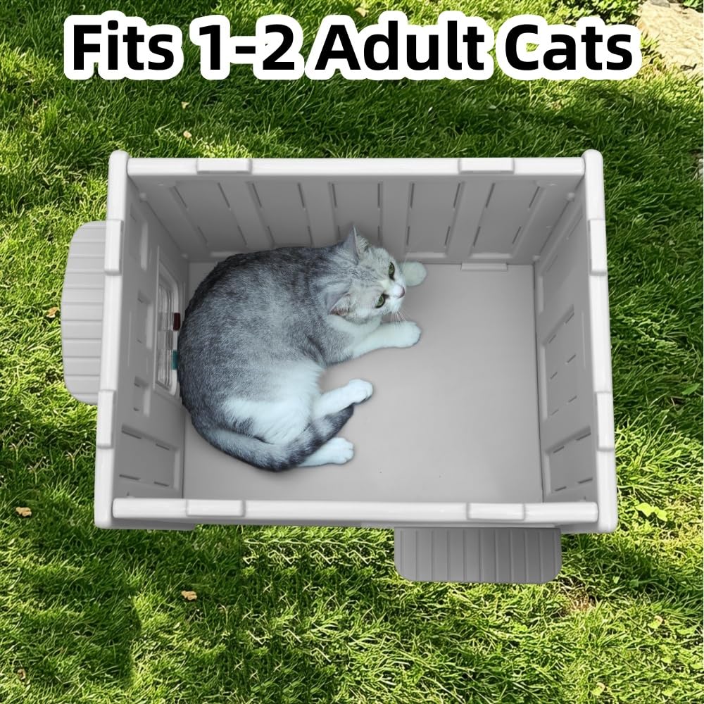 Weatherproof Outdoor Cat House