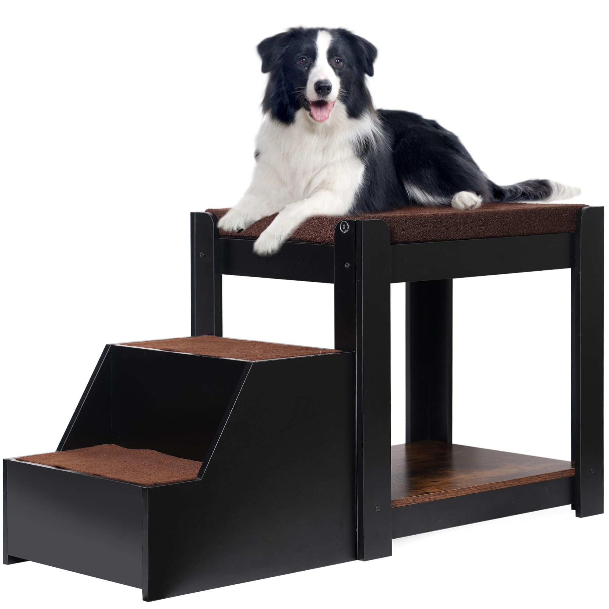Dog Window Seat with StairsDog Window Seat with Stairs