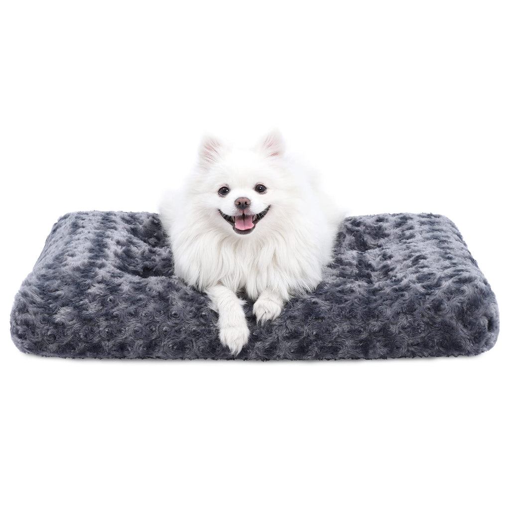 Plush Washable Dog Crate Bed Pad
