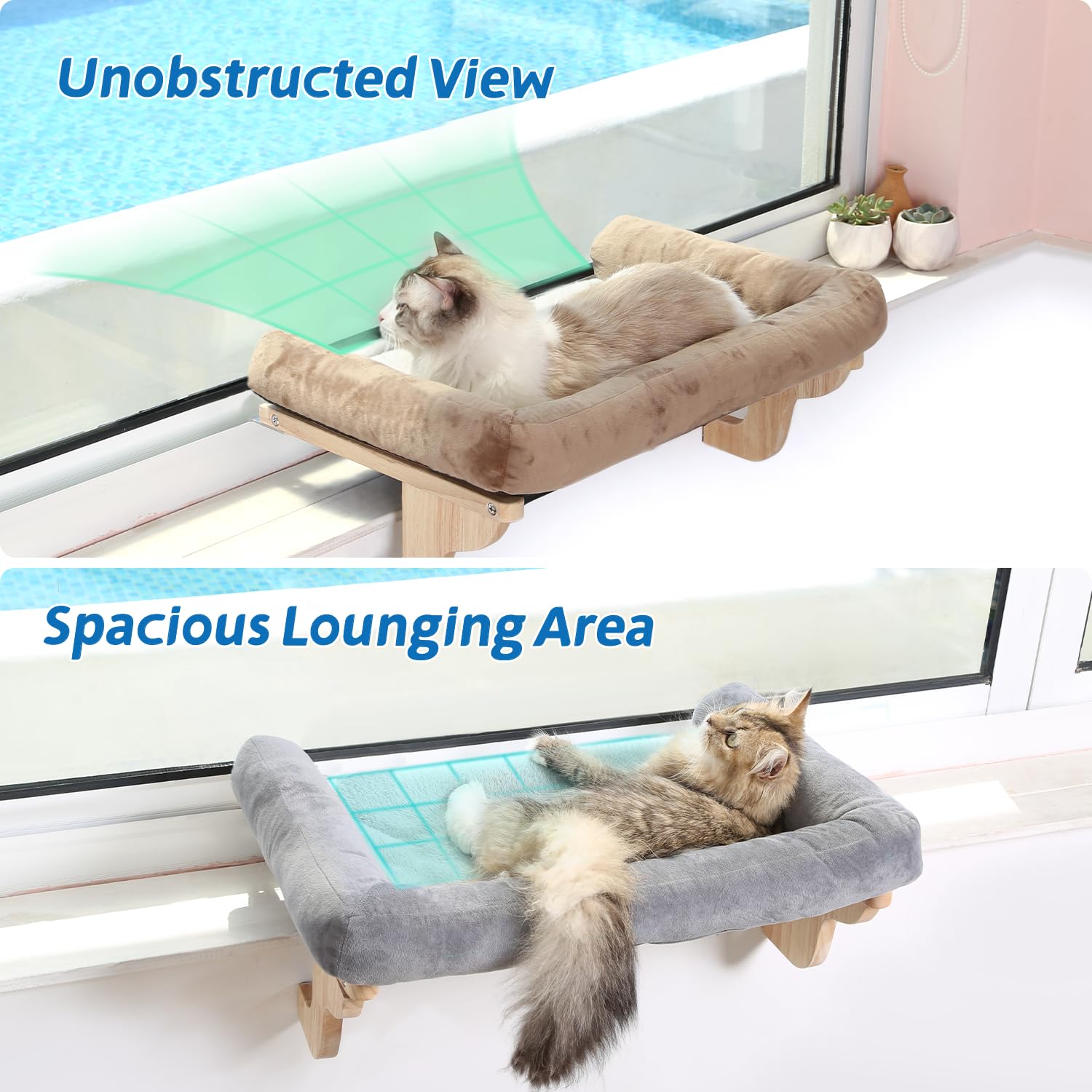 Orthopedic Cat Window Perch