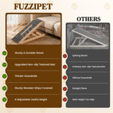 Adjustable Wooden Pet Ramp for Beds & Cars