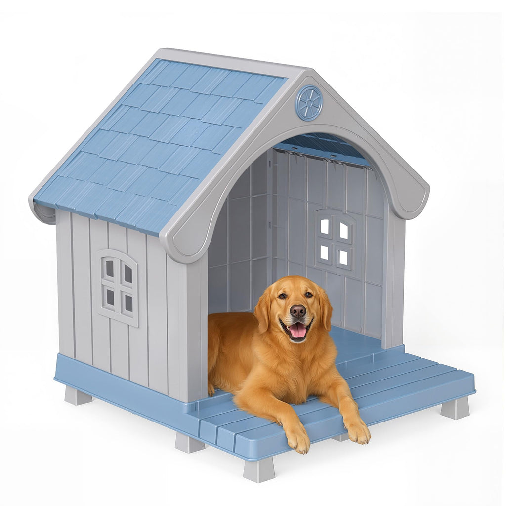 Weather-Resistant Dog House Shelter
