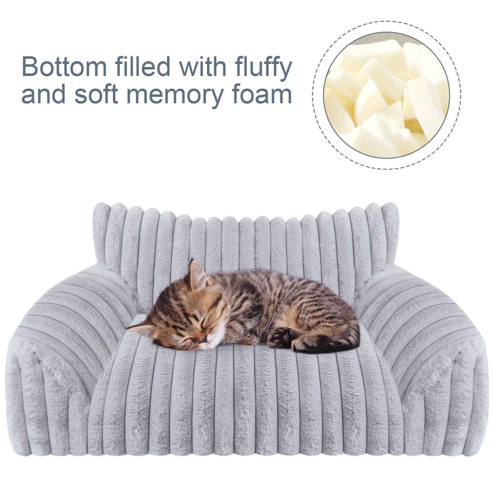 Wn's Day Cute cat Couch Bed