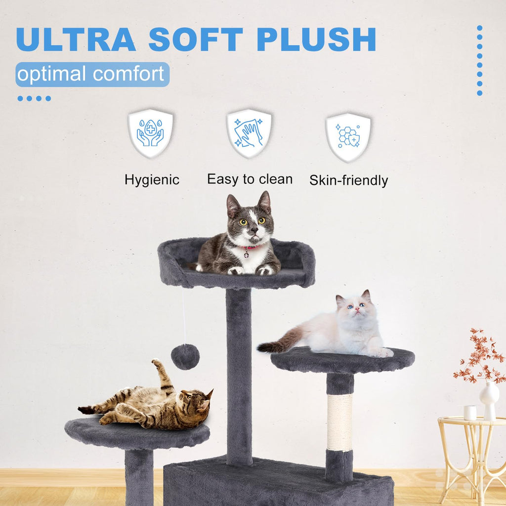 Multi-Level Cat Tree Tower with Condo