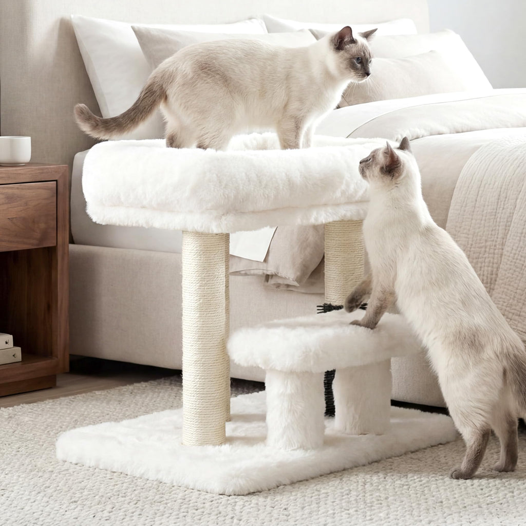 Cat Tree Tower with Hammock & Perch