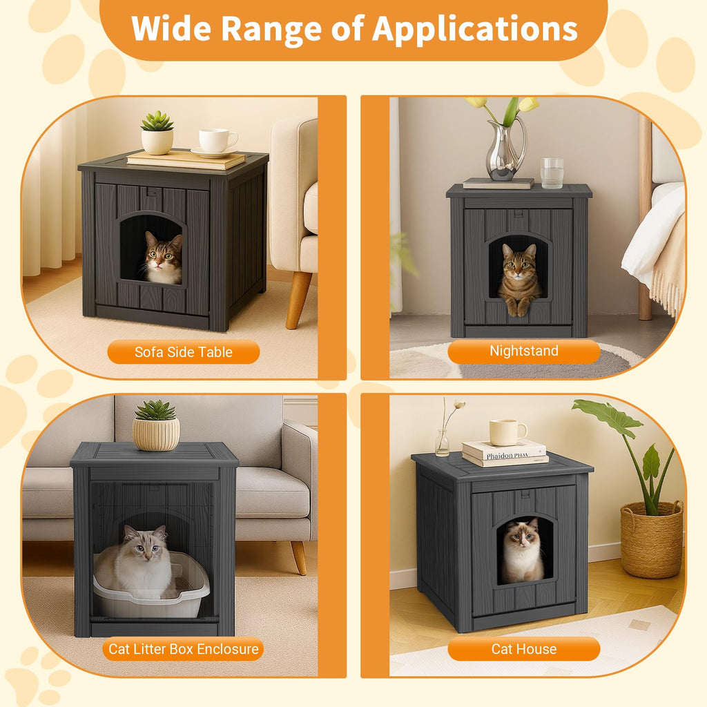 Weatherproof Outdoor Cat House