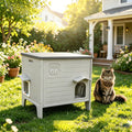 Weatherproof Outdoor Cat House